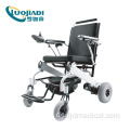 Behindertengerechter faltbarer elektrischer Rollstuhl aus Aluminium